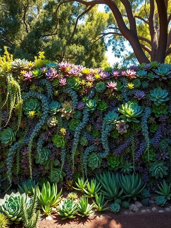 lush green privacy barriers