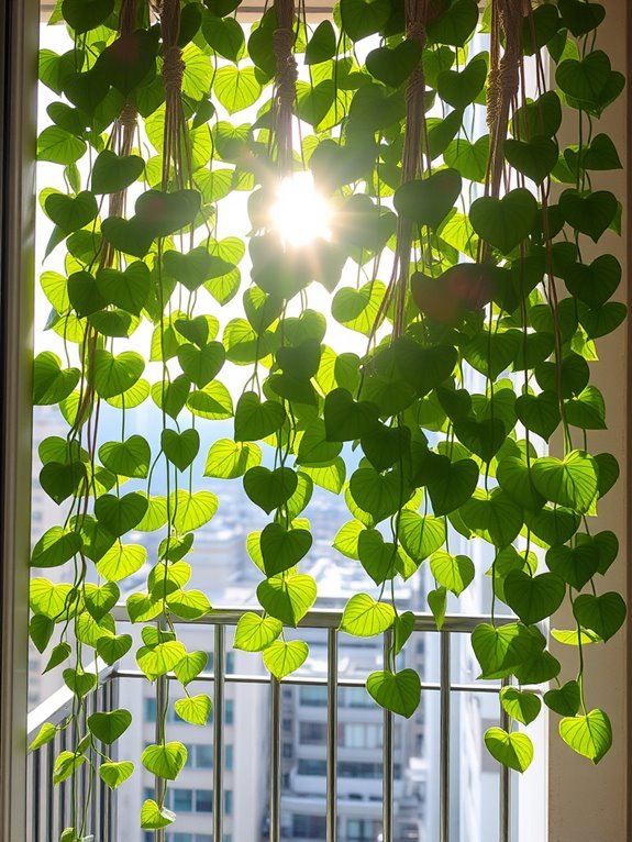 lush green trailing vine