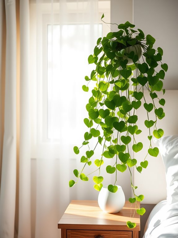 lush green trailing vines