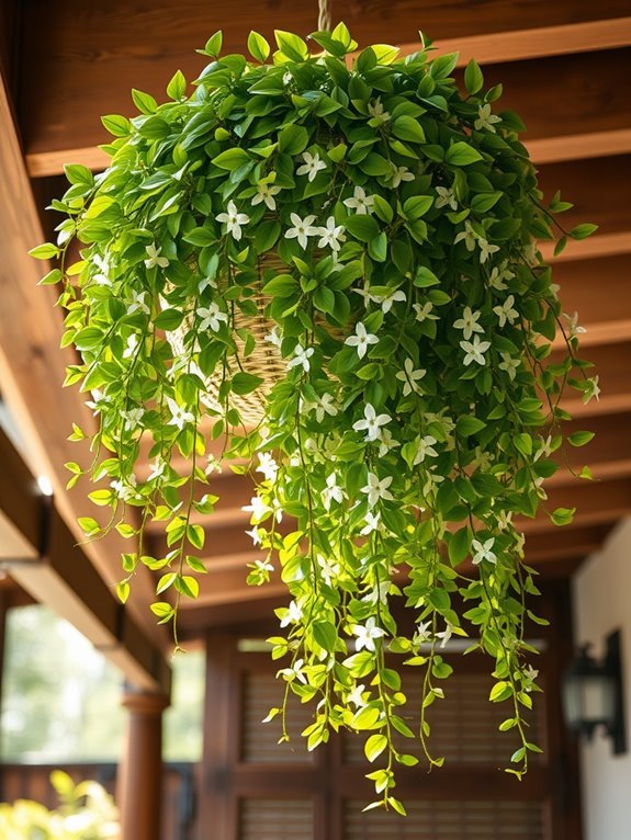 lush green trailing vines