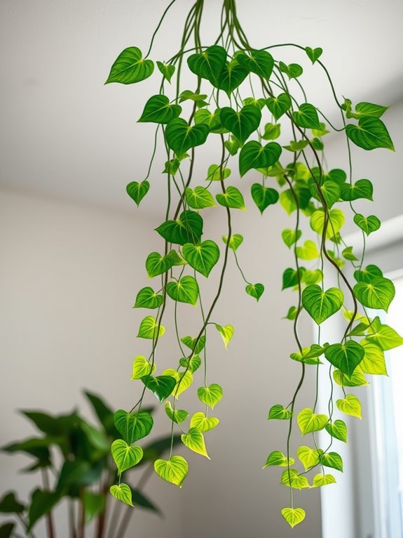 lush green trailing vines
