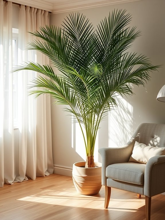 lush indoor tropical plant