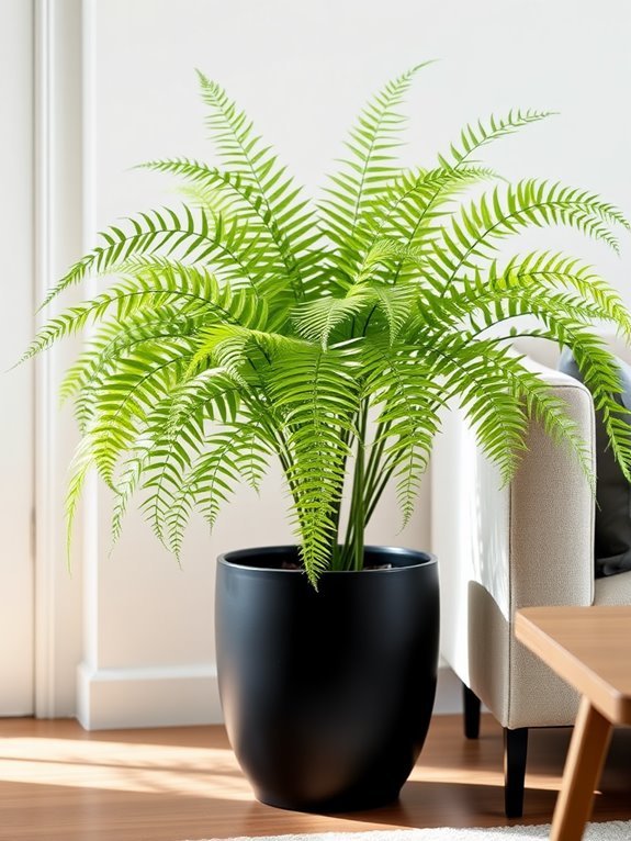 lush leafy indoor plant