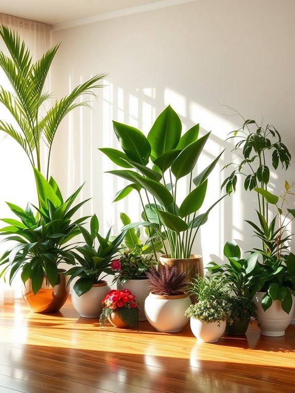lush plant group arrangements