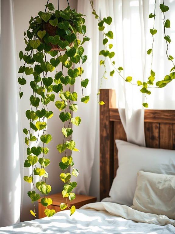 lush trailing houseplant variety