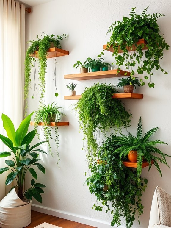 lush vertical garden design