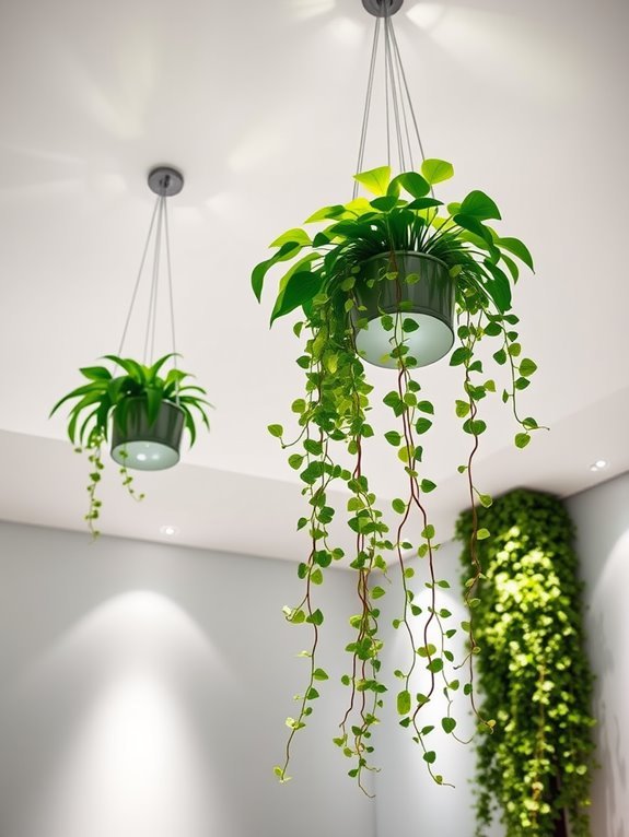 magnetic holders for plants