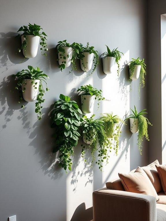 magnetic plant display system