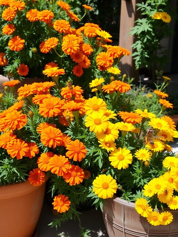 marigolds for pest control
