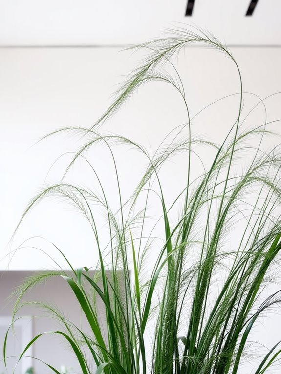 marsh plant with grass like leaves
