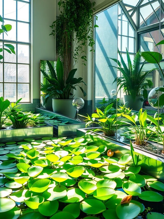 maximize light with reflections