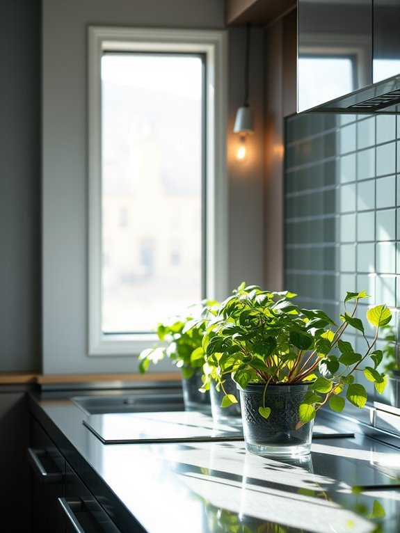 maximize light with reflections