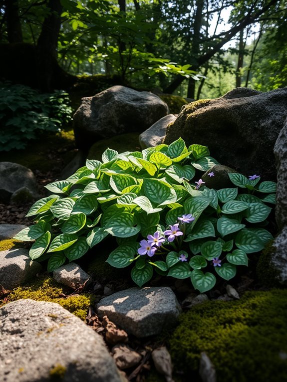 medicinal plant with flowers