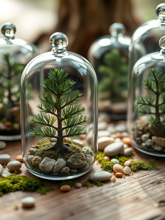 miniature pine woodland garden