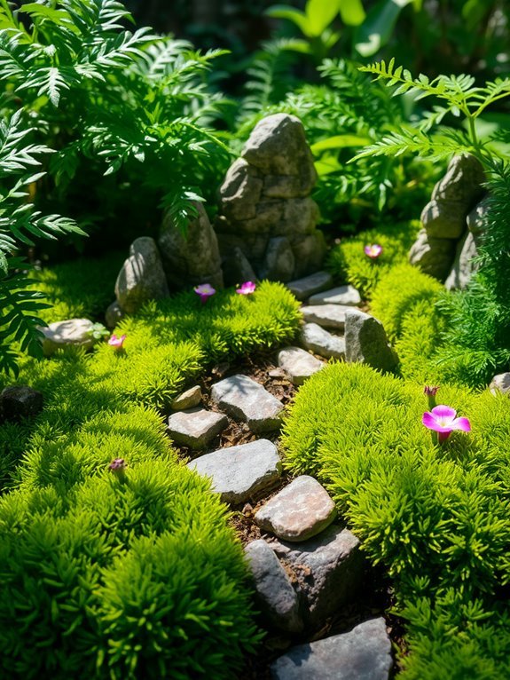 miniature stones fairy garden