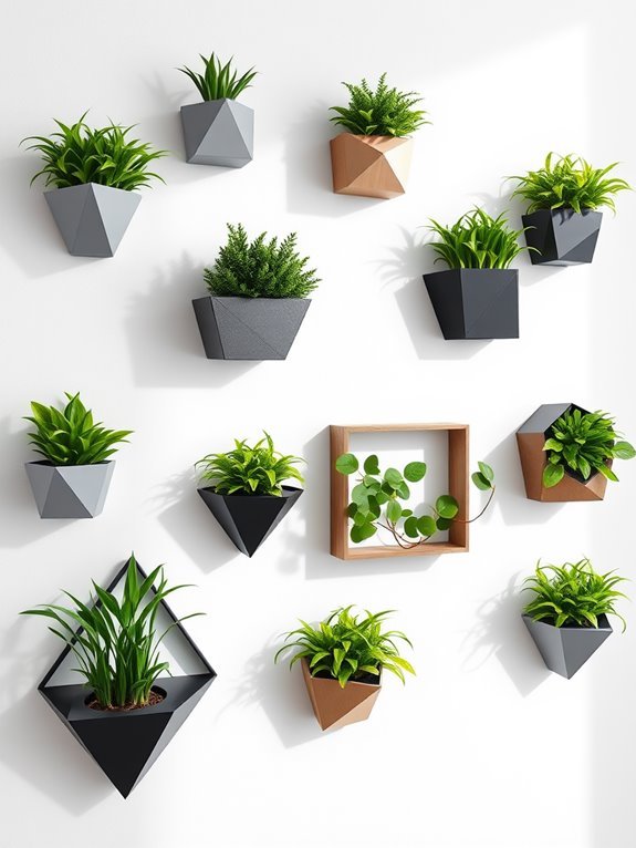 modern decorative plant holders