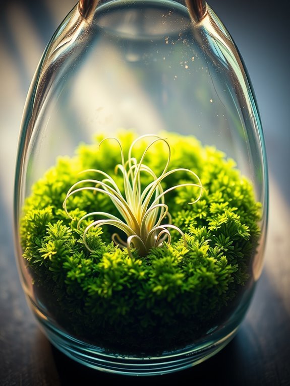 moss and air plants