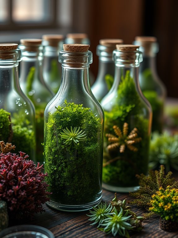 moss based edible landscape design