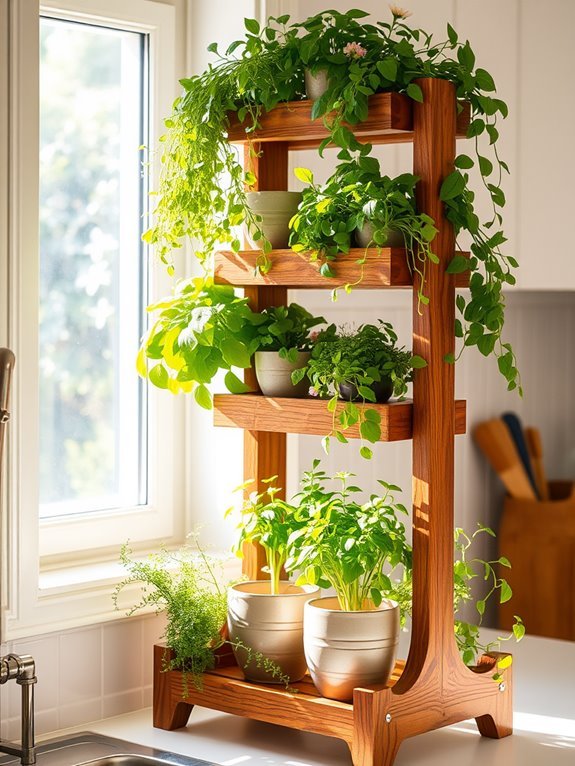 multi level plant display
