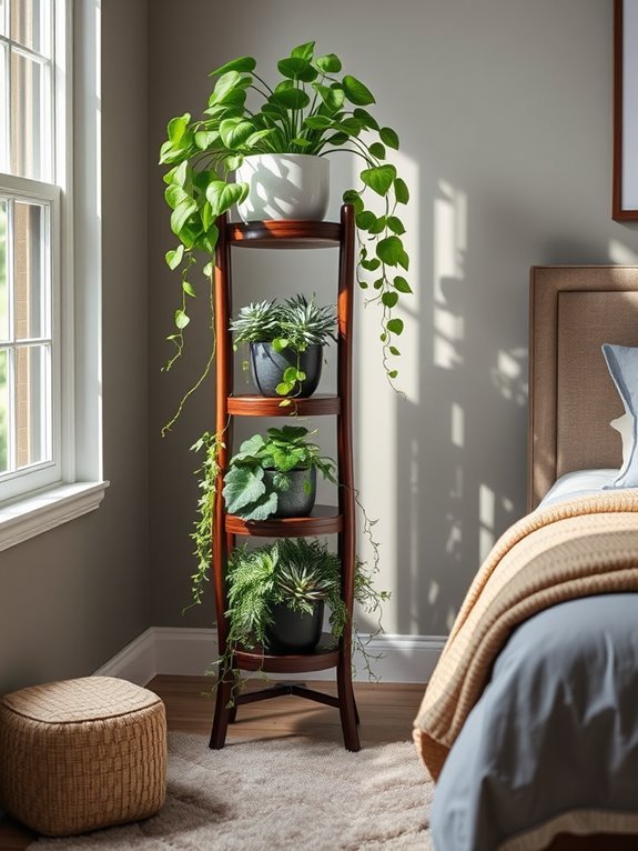 multi level plant display