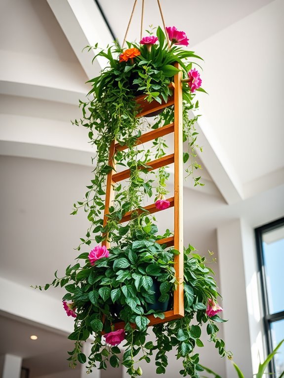 multi tiered plant display