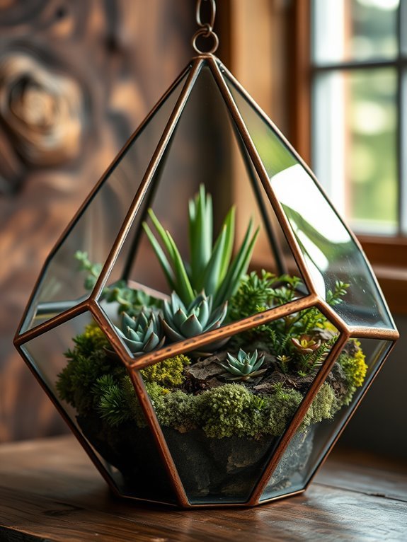 natural earthy geometric design