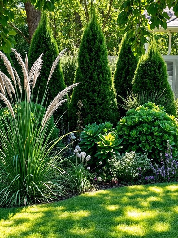 natural privacy using plants