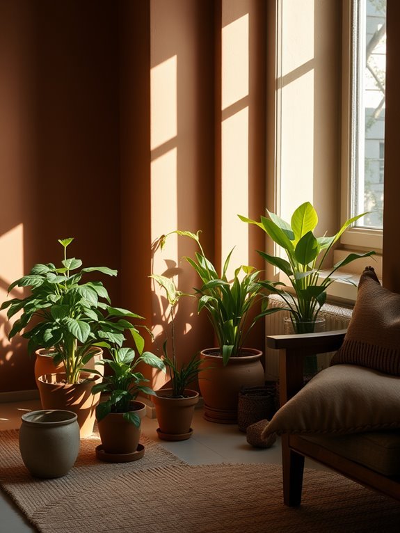 nature s warm earthy tones