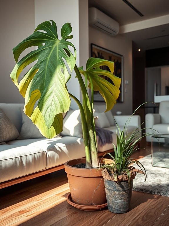 neglecting plant health leads to decline