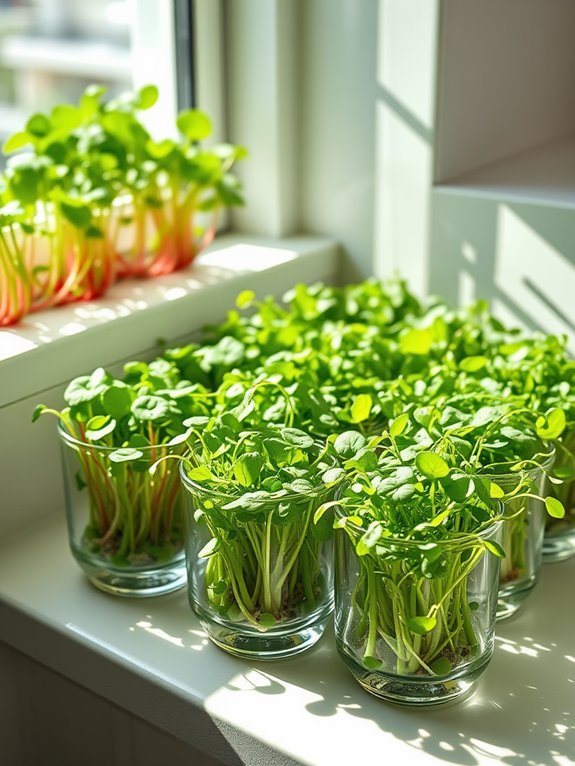 nutrient rich young greens