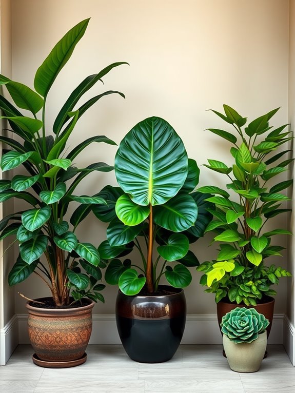 odd numbered plant arrangements