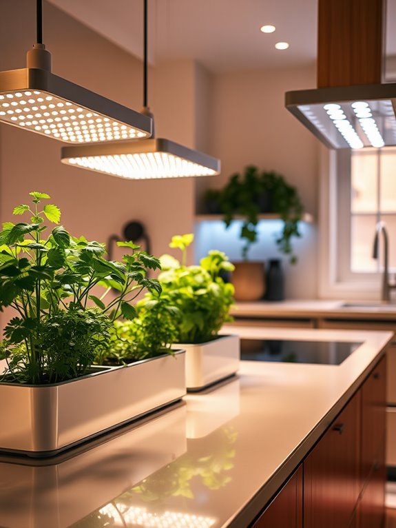 optimal growth with lights
