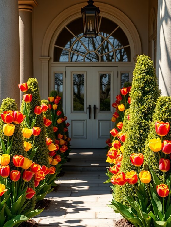 ornamental floral sculpture design