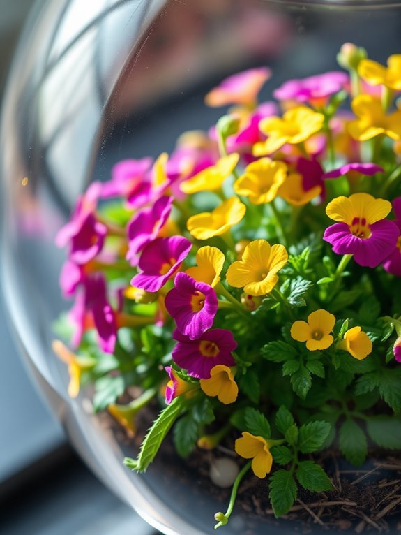 petite flowering garden plant