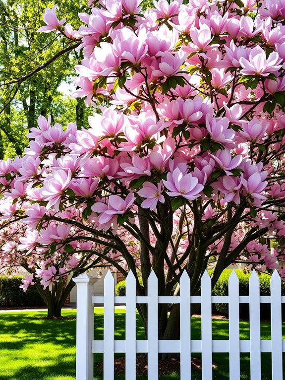 pink flowering dogwood tree