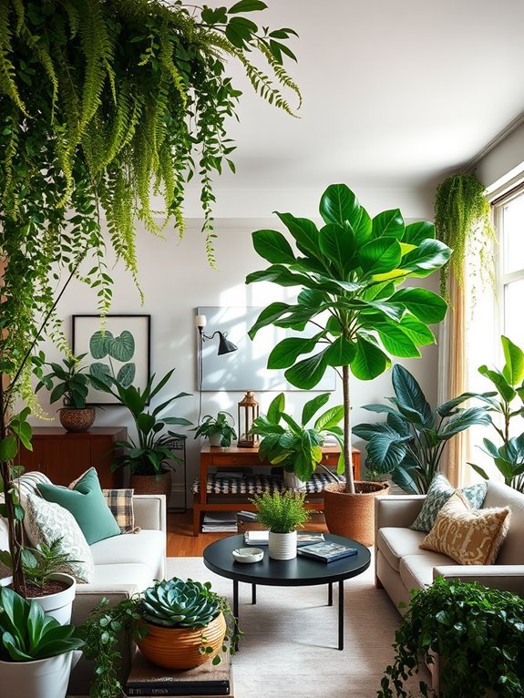 plants for spatial division