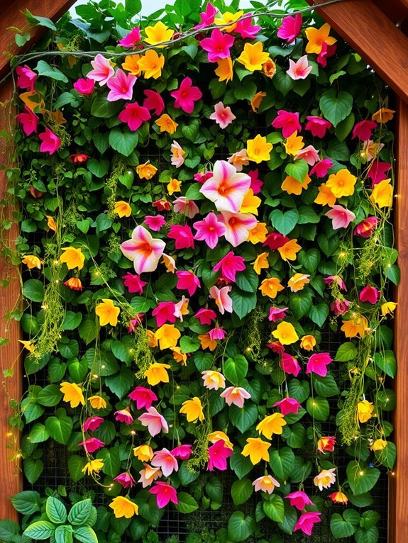 playful faux plant decor