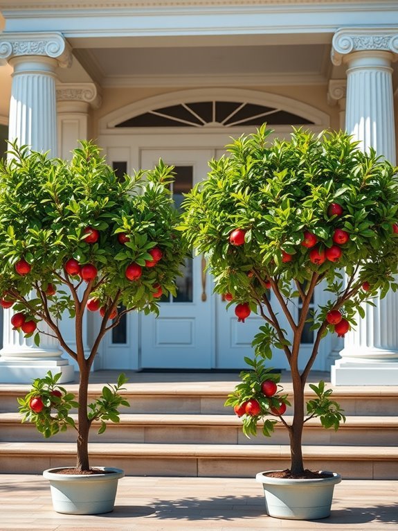 pomegranate tree growth cycle