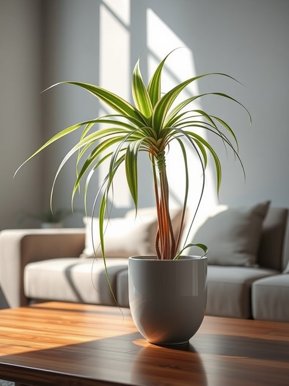 popular houseplant with air purifying qualities