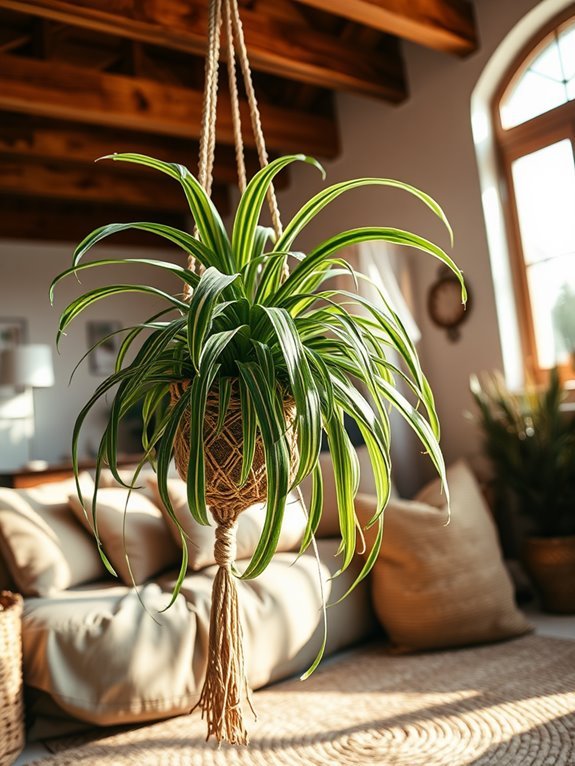 popular houseplant with air purifying qualities