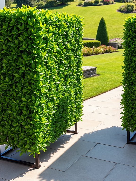 portable hedge privacy screens