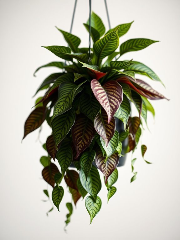 rattlesnake plant decorative hanging