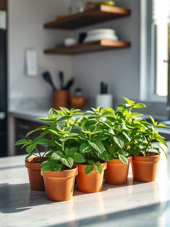 refreshing aromatic culinary herb