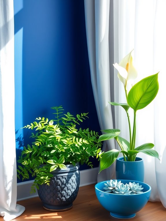 refreshing blue color palette
