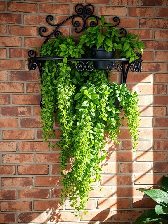 retro decorative plant holder