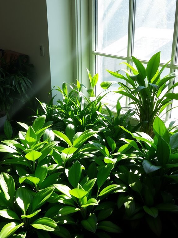 rotate plants for balance