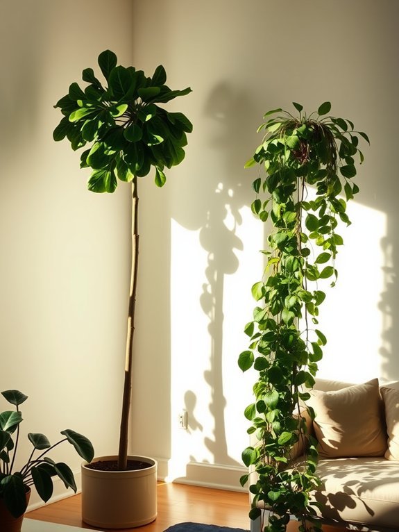 rotate plants for balance