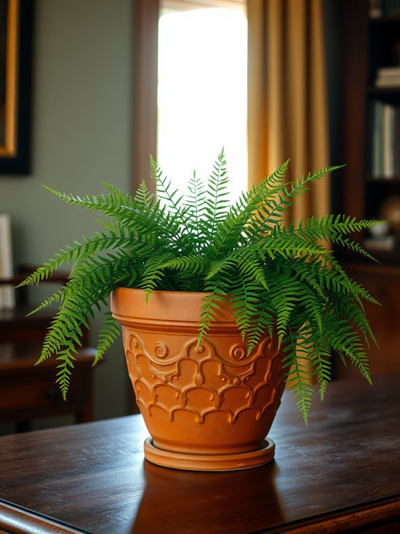 rustic clay planter vessel