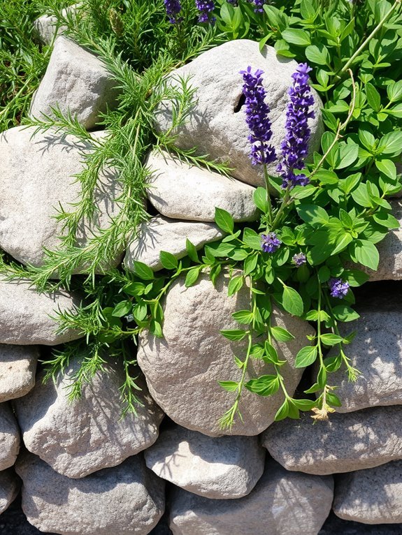 rustic herb and rock blend