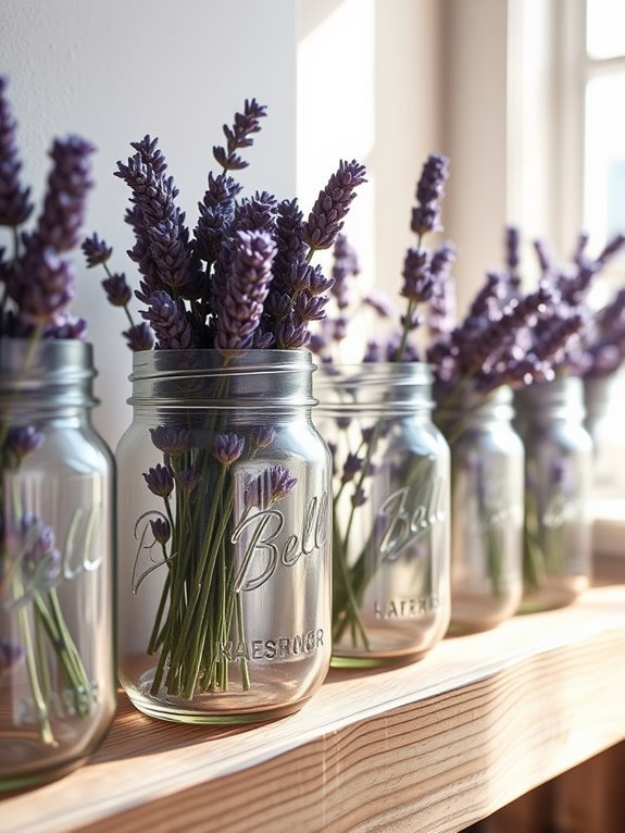 scented lavender filled containers